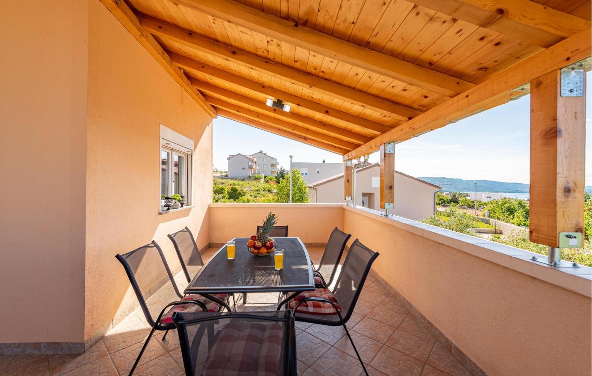 Beautiful Apartment In Maslenica With Kitchen Bagian luar foto